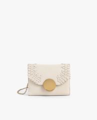 CHARLES & KEITH - Ví nữ mini dạng gập Stitch Trim