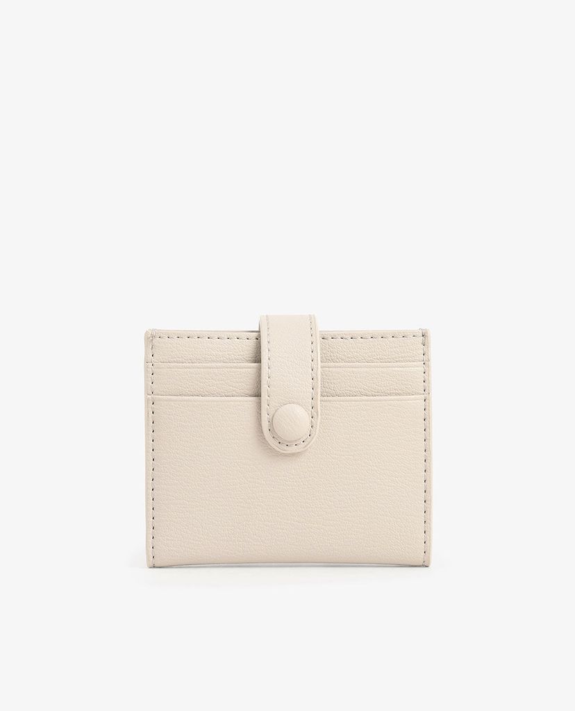 CHARLES & KEITH - Ví đựng name card nữ Snap Button