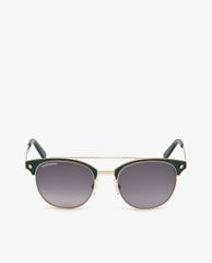DSQUARED2 - Kính mát phom tròn gọng dày Bruce
