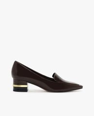 CHARLES & KEITH - Giày cao gót mũi nhọn Metallic Accent
