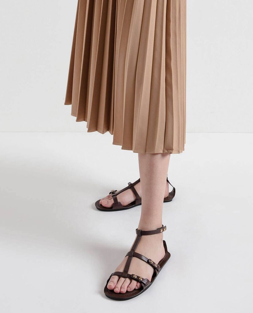 CHARLES & KEITH - Giày sandal Studded Gladiator