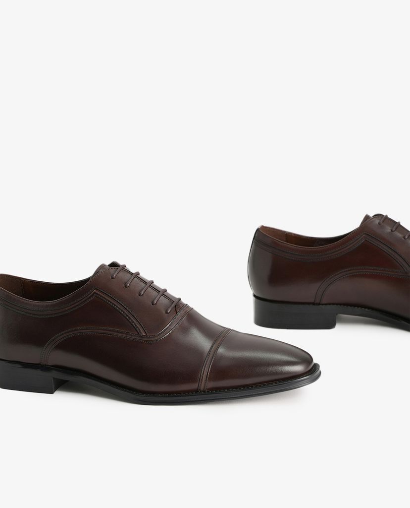 PEDRO - Giày oxford nam mũi nhọn Leather