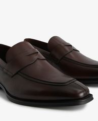 PEDRO - Giày tây nam mũi nhọn Leather Penny