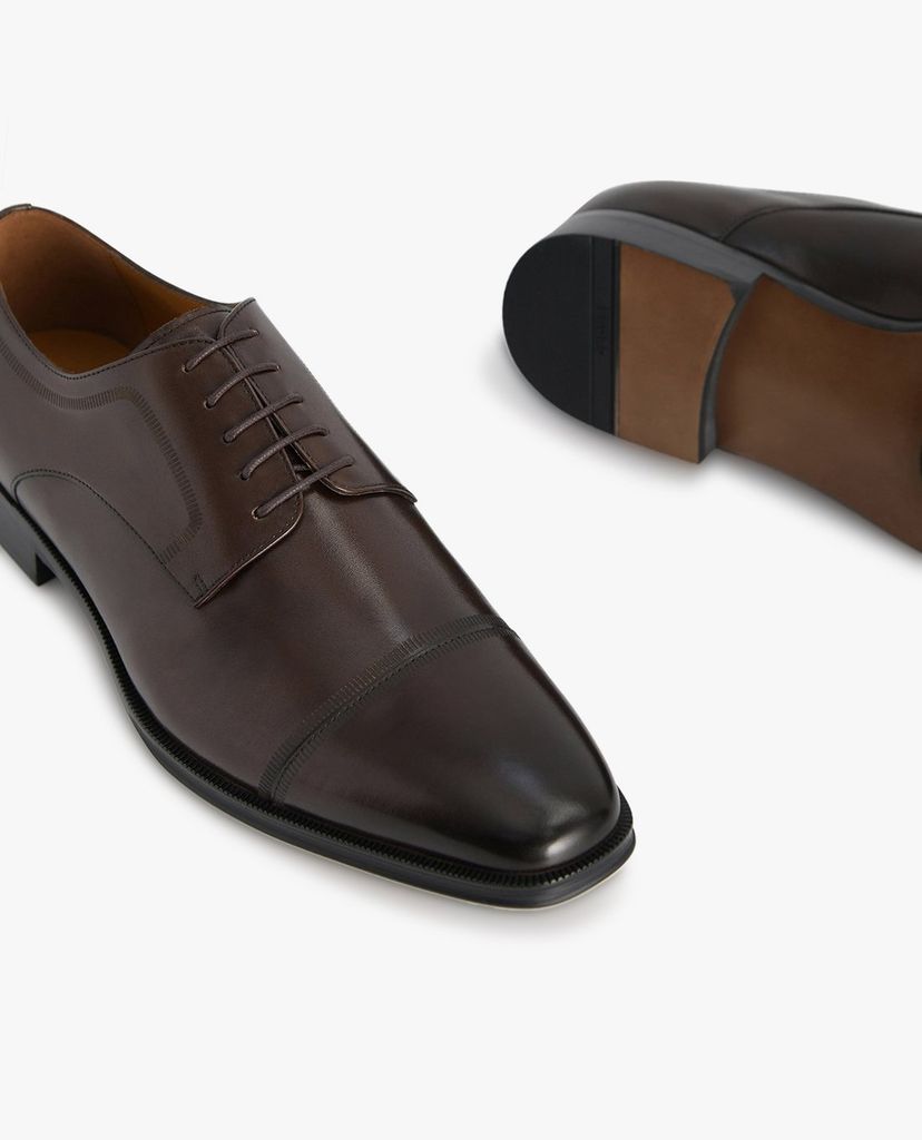 PEDRO - Giày tây nam thắt dây Burnished Leather