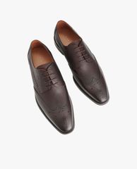 PEDRO - Giày tây nam thắt dây Brogue Leather