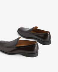 PEDRO - Giày tây nam mũi nhọn Burnished Leather Loafers
