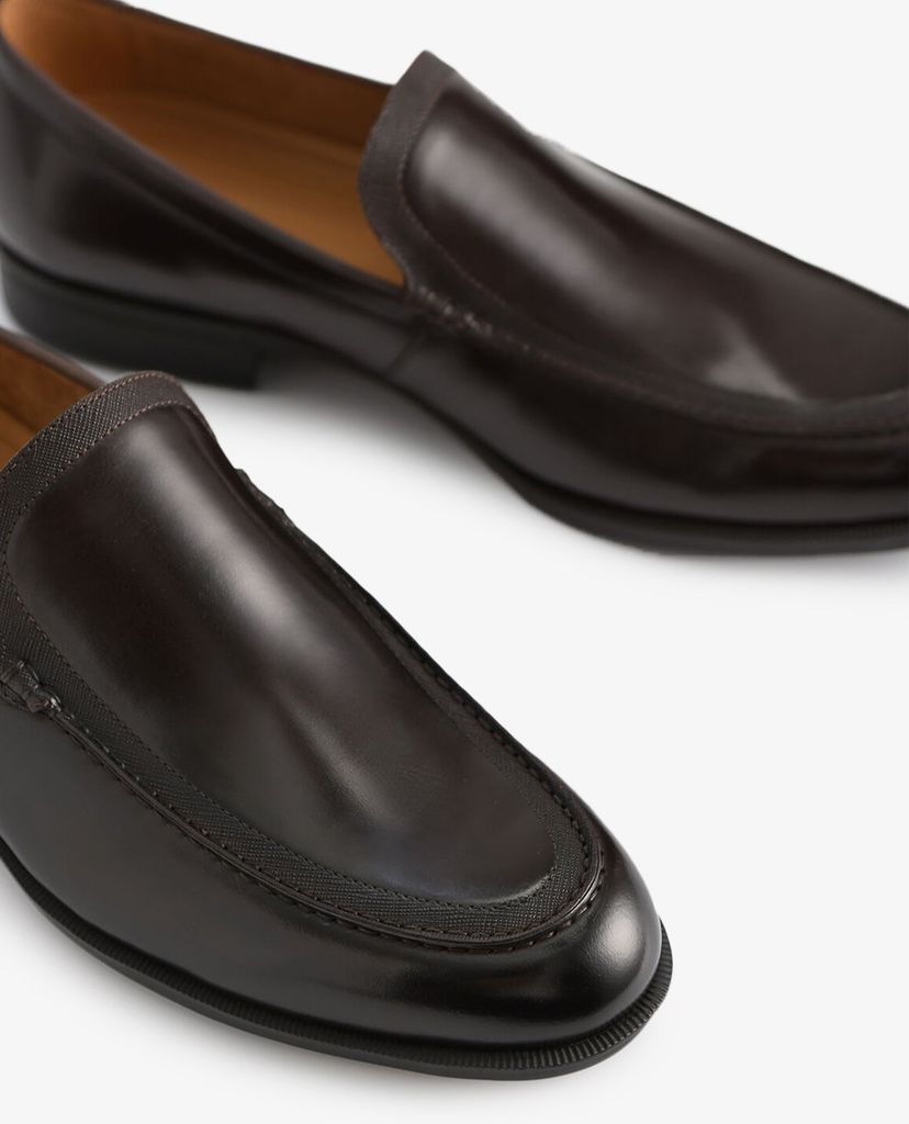 PEDRO - Giày tây nam mũi nhọn Burnished Leather Loafers