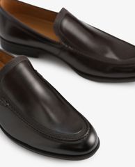 PEDRO - Giày tây nam mũi nhọn Burnished Leather Loafers