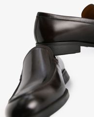 PEDRO - Giày tây nam mũi nhọn Burnished Leather Loafers