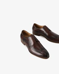 PEDRO - Giày tây nam mũi nhọn Leather Brogues
