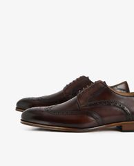 PEDRO - Giày tây nam mũi nhọn Leather Brogues