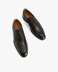 PEDRO - Giày tây nam da buộc dây thời trang Textured
