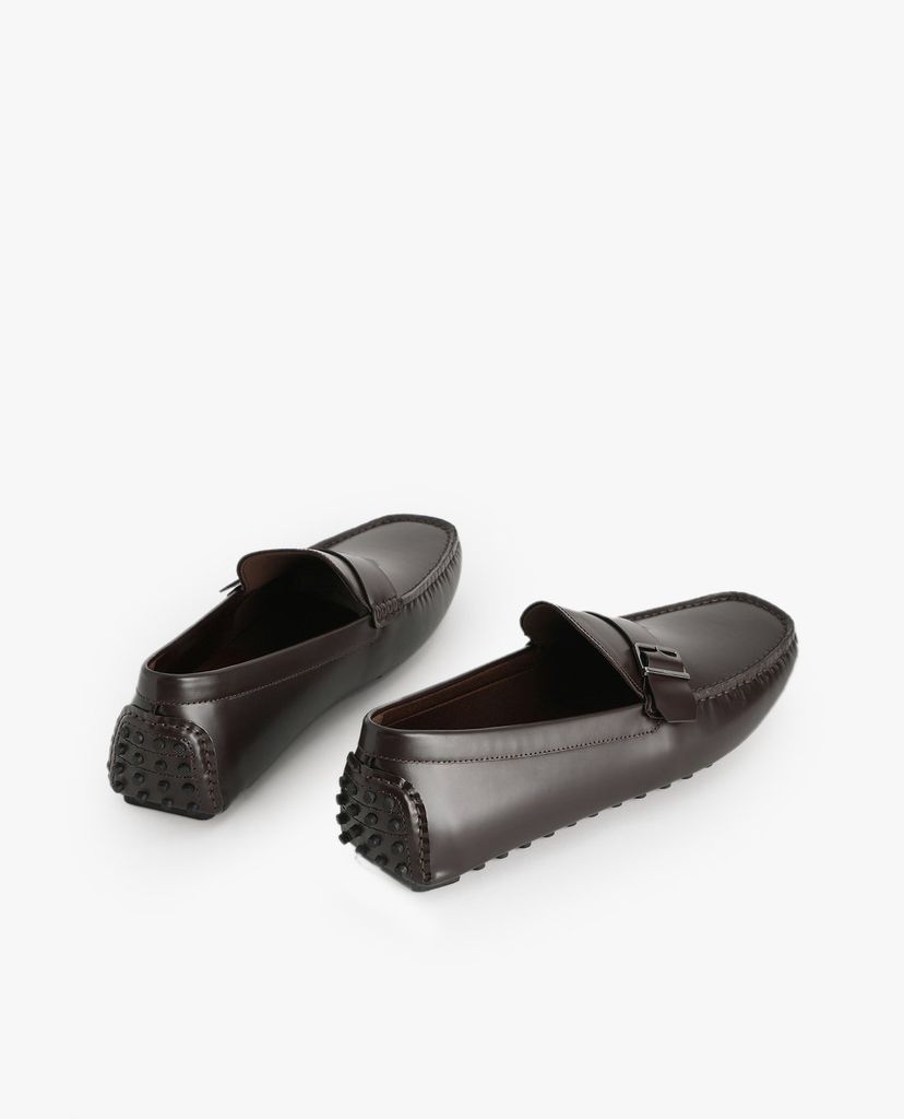 PEDRO - Giày lười nam phối quai ngang Buckled Leather Moccasin