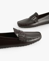 PEDRO - Giày lười nam phối quai ngang Buckled Leather Moccasin