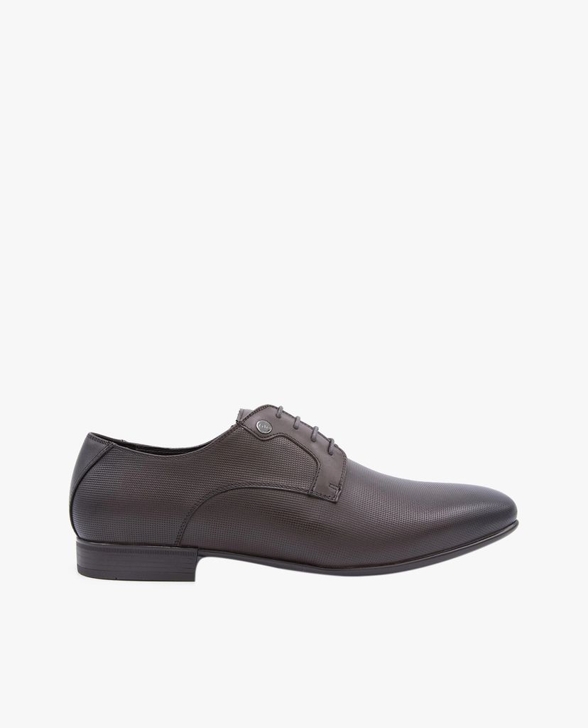 PEDRO - Giày tây nam mũi nhọn Burnished Leather Derby