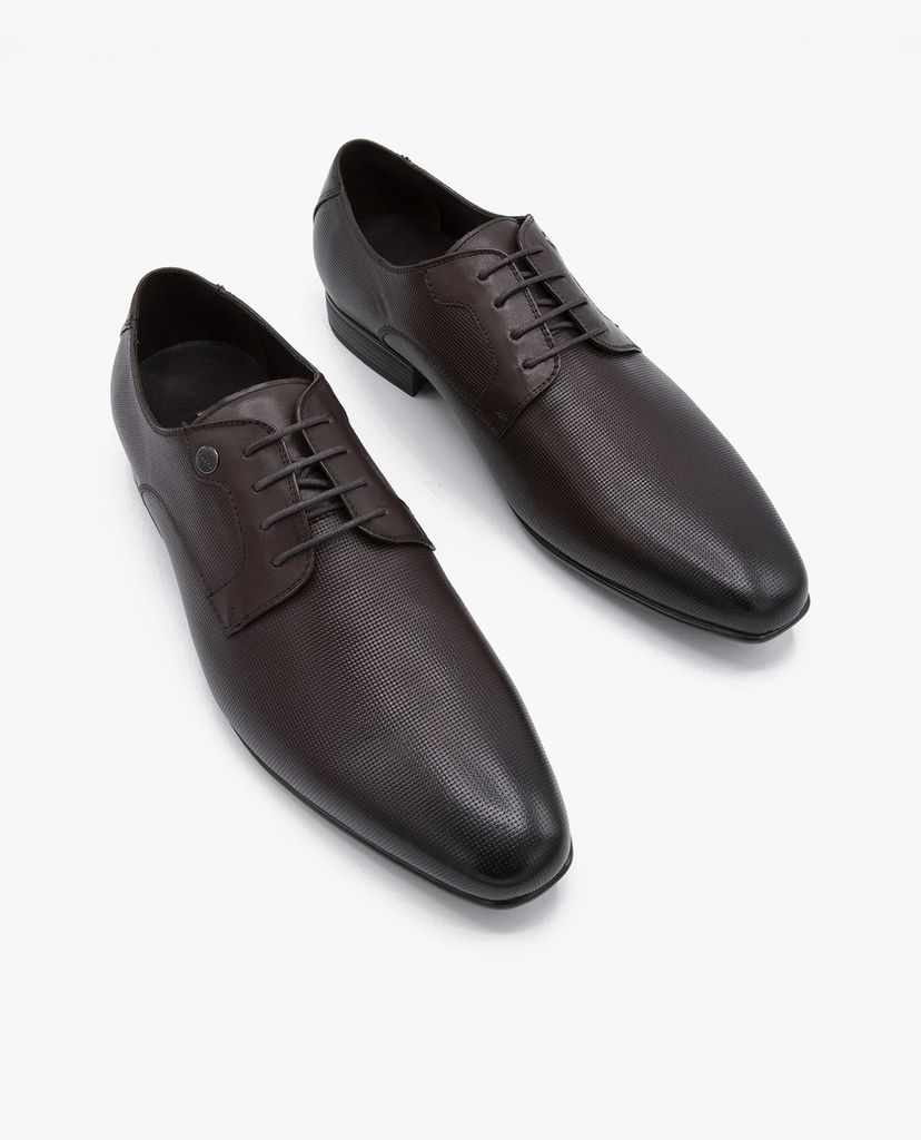PEDRO - Giày tây nam mũi nhọn Burnished Leather Derby