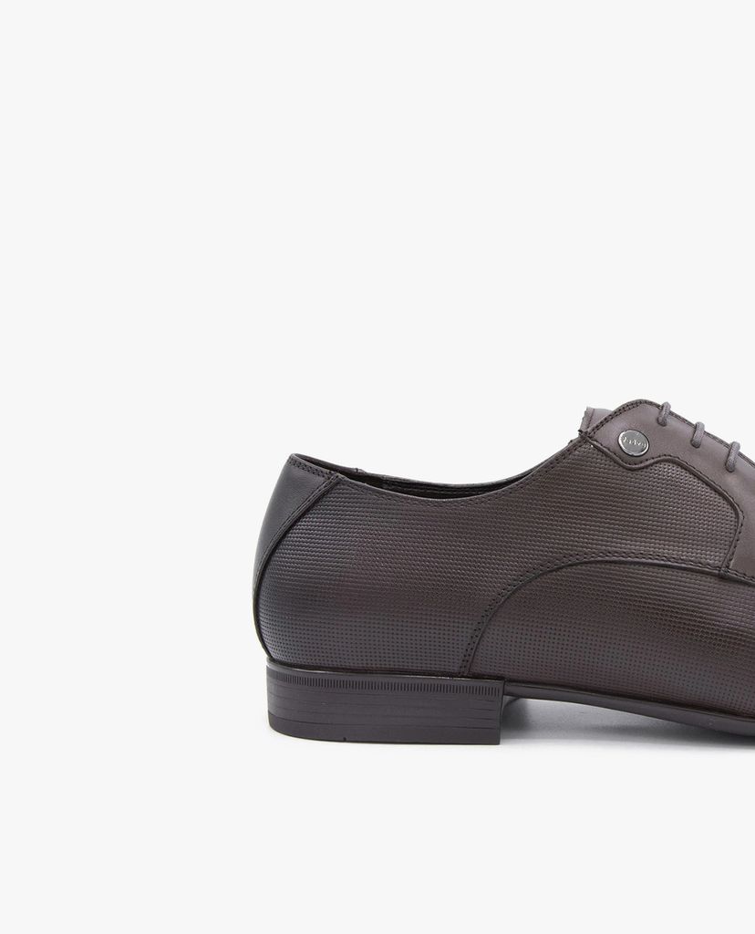PEDRO - Giày tây nam mũi nhọn Burnished Leather Derby