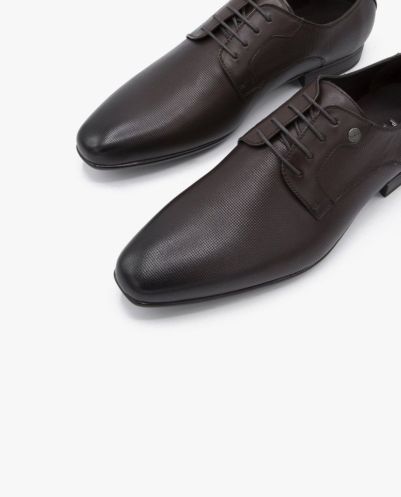 PEDRO - Giày tây nam mũi nhọn Burnished Leather Derby