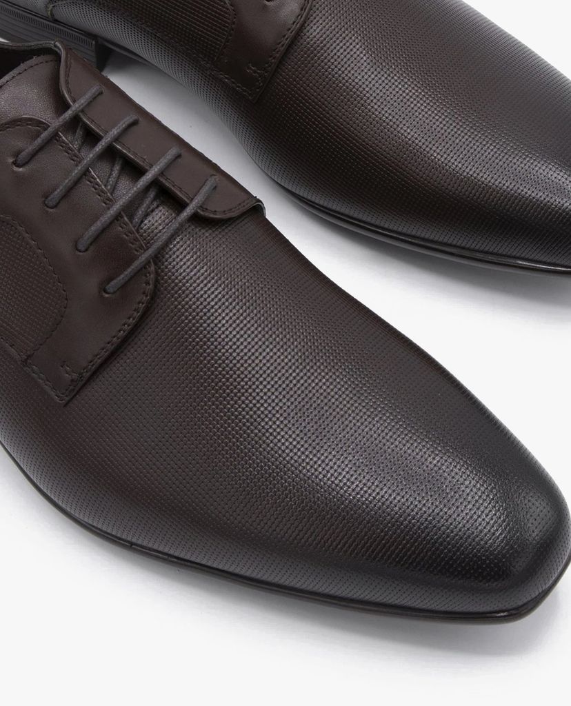 PEDRO - Giày tây nam mũi nhọn Burnished Leather Derby