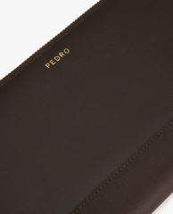 PEDRO - Ví nam cầm tay dáng dài Leather Zip Around Travel