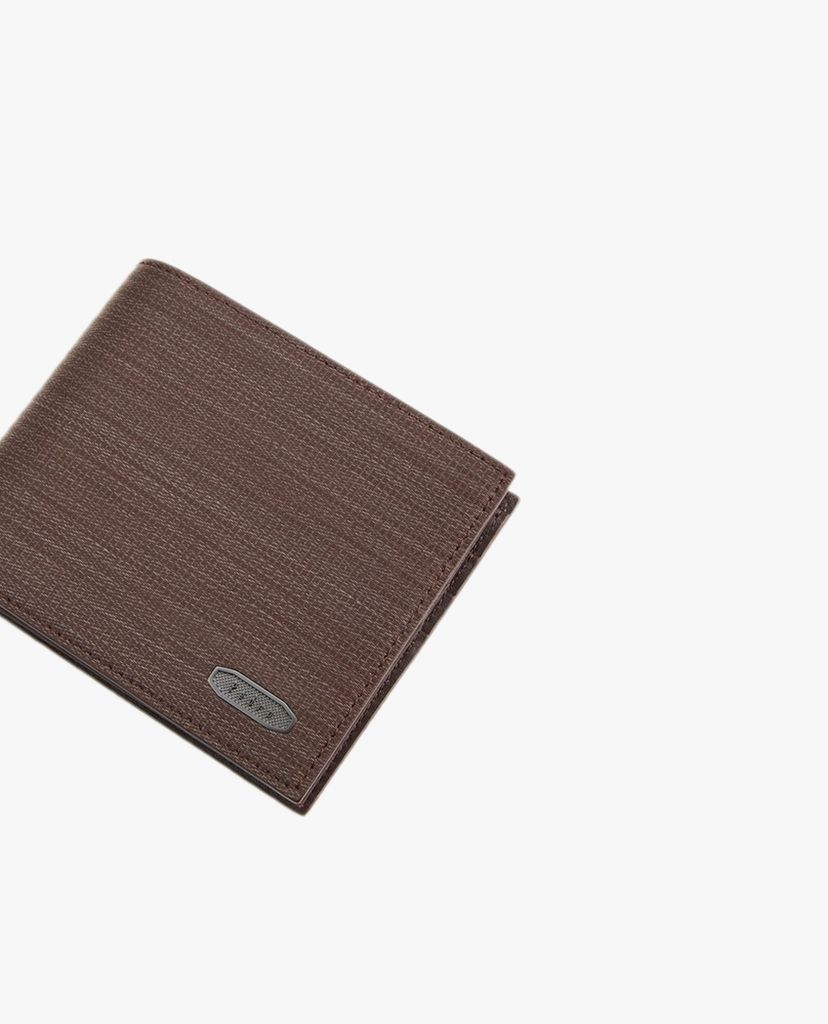 PEDRO - Ví nam dạng gập Embossed Leather Bi Fold