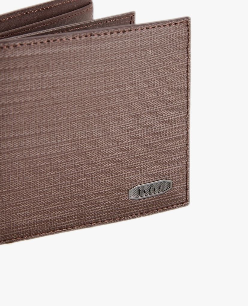 PEDRO - Ví nam dạng gập Embossed Leather Bi Fold