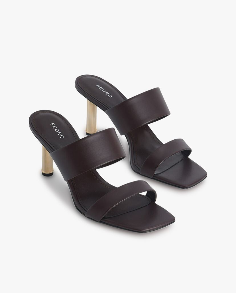PEDRO - Giày cao gót mũi vuông Transparent Square Toe