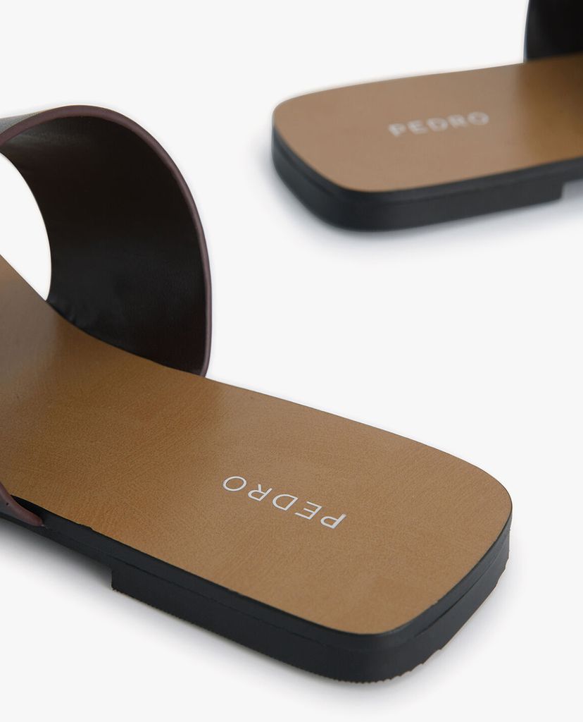 PEDRO - Giày sandal nữ xỏ ngón phối quai ngang thời trang
