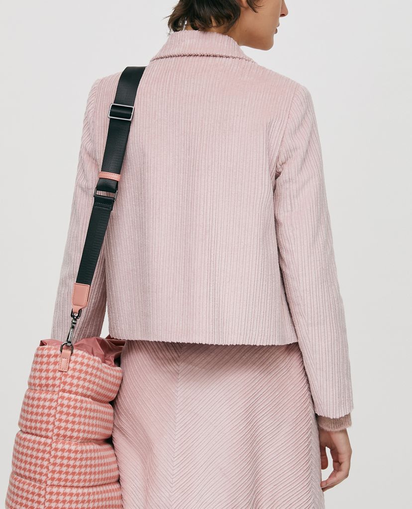 MAX&Co. - Áo blazer nữ phom ngắn Cropped Corduroy