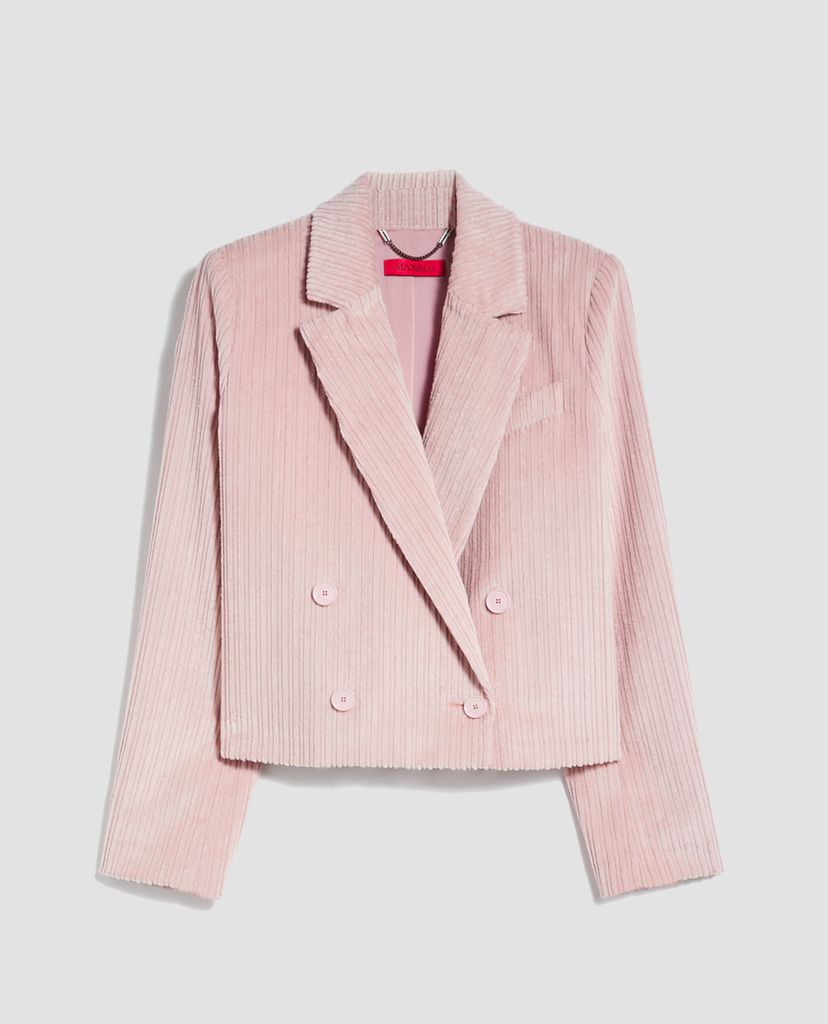 MAX&Co. - Áo blazer nữ phom ngắn Cropped Corduroy