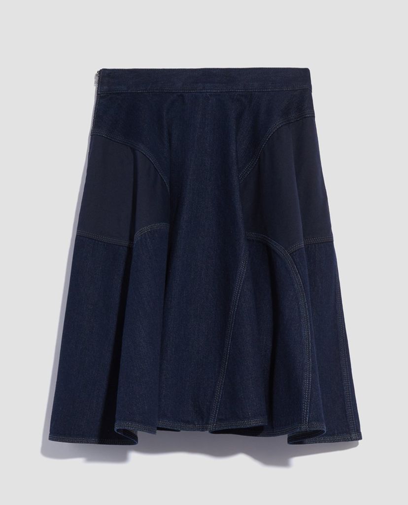MAX&Co. - Chân váy xòe Denim and Gabardine Circular