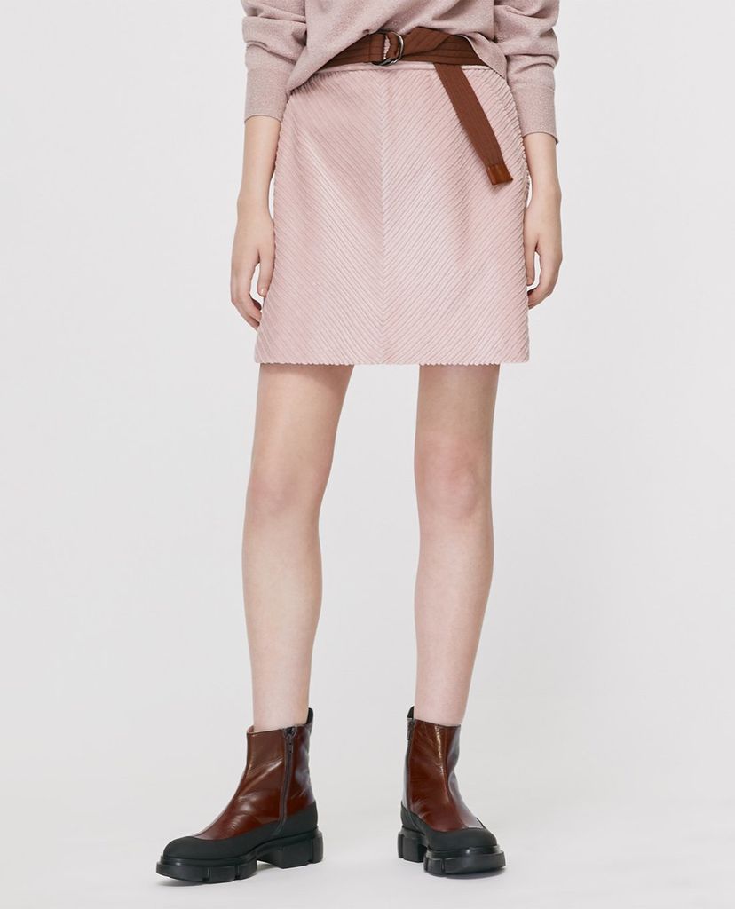 MAX&Co. - Chân váy mini A Line Corduroy