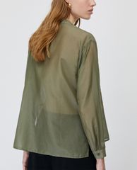 MAX&Co. - Áo sơ mi nữ tay dài Cotton And Silk
