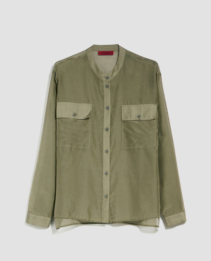 MAX&Co. - Áo sơ mi nữ tay dài Cotton And Silk