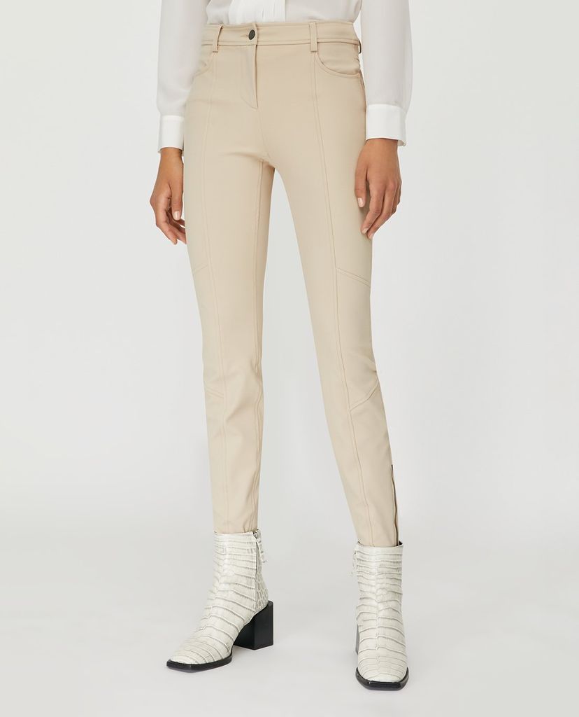 MAx&Co. Quần kiểu nữ dáng ôm Skinny With Ankle Zips