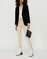 MAx&Co. Quần kiểu nữ dáng ôm Skinny With Ankle Zips