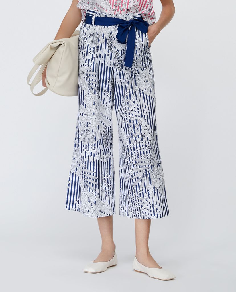 MAX&Co. - Quần kiểu nữ ống rộng Wide Leg Poplin