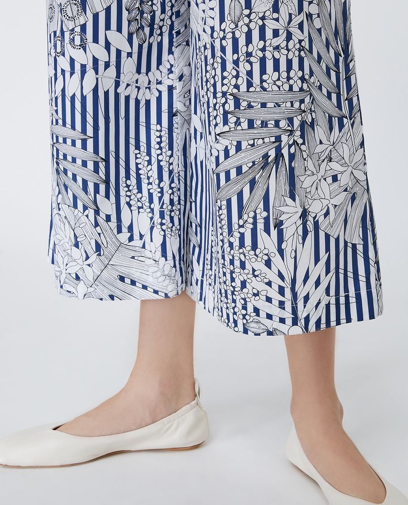 MAX&Co. - Quần kiểu nữ ống rộng Wide Leg Poplin