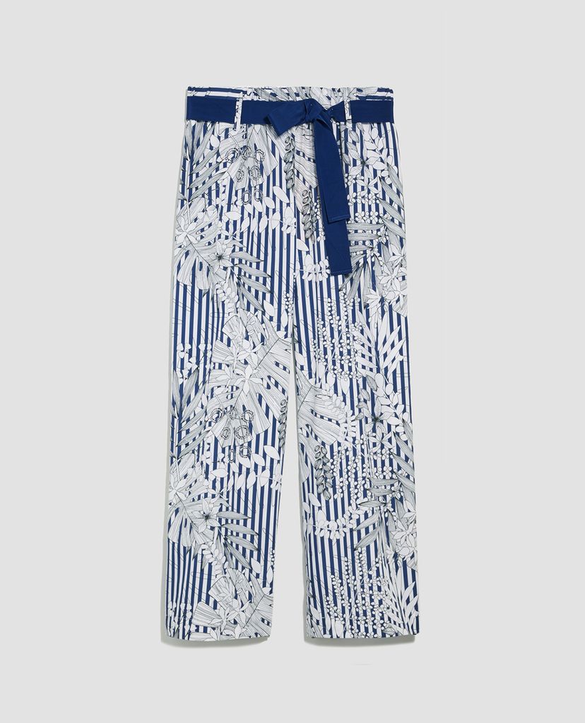 MAX&Co. - Quần kiểu nữ ống rộng Wide Leg Poplin