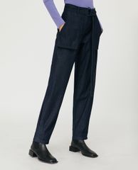 MAX&Co. Quần jeans nữ phối thắt lưng Parachute Cargo