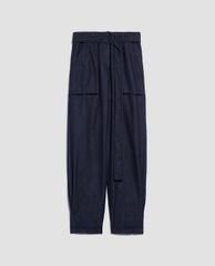 MAX&Co. Quần jeans nữ phối thắt lưng Parachute Cargo