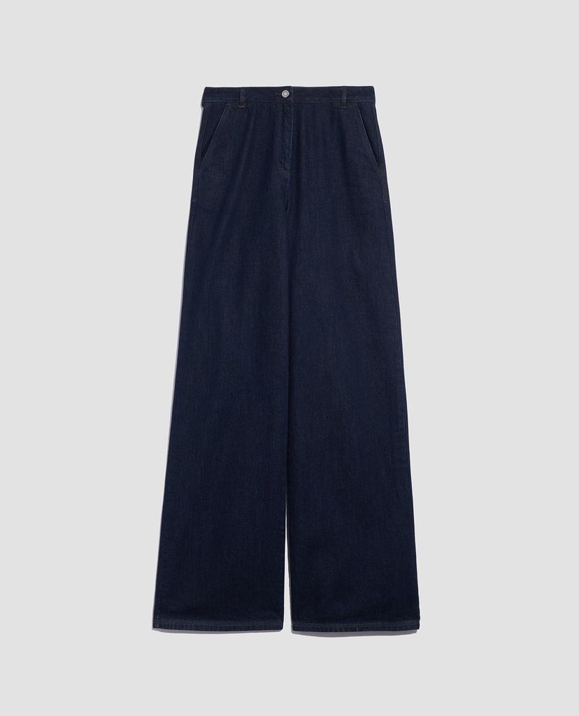 MAX&Co. - Quần jeans nữ ống rộng Palazzo