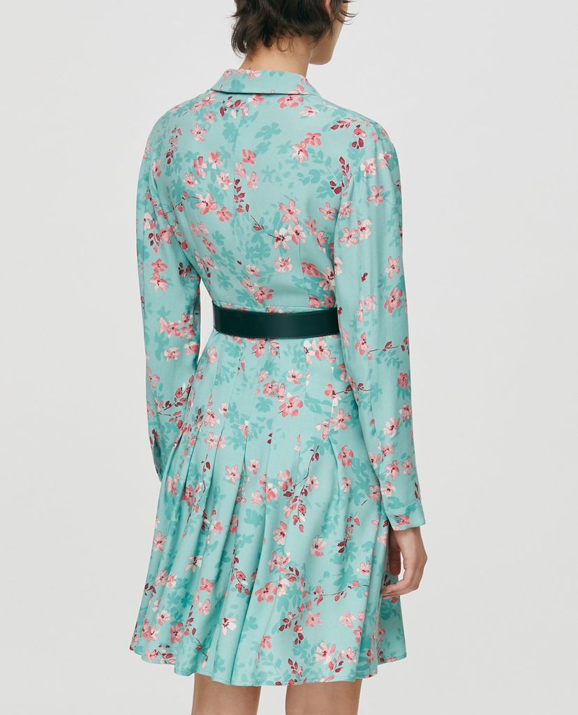 MAX&Co. - Đầm mini sơ mi tay dài Floral Sablé