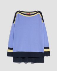 MAX&Co. - Áo cardigan nữ tay dài Colour Block With Ties