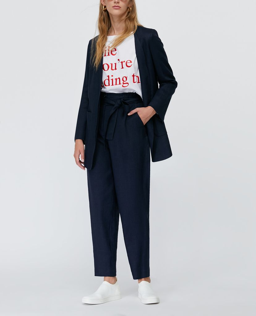 MAX&Co. - Áo thun nữ tay ngắn With Embroidered Graphic
