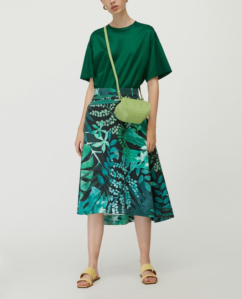 MAX&Co. - Áo thun nữ tay ngắn cổ tròn Glossy Jersey