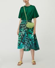 MAX&Co. - Áo thun nữ tay ngắn cổ tròn Glossy Jersey