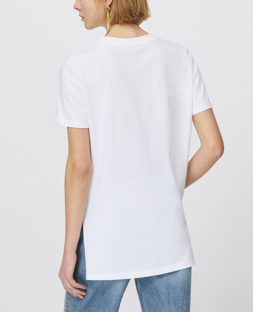 MAX&Co. - Áo thun nữ cổ tròn tay ngắn Print And Embroidery