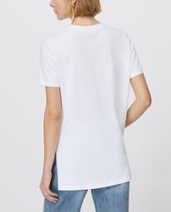 MAX&Co. - Áo thun nữ cổ tròn tay ngắn Print And Embroidery