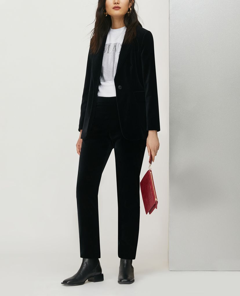MAX&Co. - Áo blazer nữ Smooth Velvet
